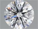 Lab Grown Diamond 1.09 Carats, Round with Ideal Cut, E Color, VVS1 Clarity and Certified by IGI