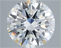 Lab Grown Diamond 5.03 Carats, Round with Very Good Cut, F Color, VVS2 Clarity and Certified by IGI