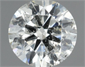 Natural Diamond 1.06 Carats, Round with Excellent Cut, K Color, I1 Clarity and Certified by IGI