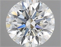Diamante Natural 0.72 quilates, Redondo , Color H, claridad VVS1 y certificado IGI