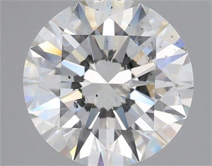 Picture of Natural Diamond 3.02 Carats, Round with Excellent Cut, H Color, SI1 Clarity and Certified by GIA