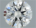 Natural Diamond 0.40 Carats, Round with Excellent Cut, I Color, SI2 Clarity and Certified by IGI