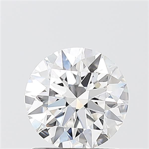 Picture of Lab Grown Diamond 1.22 Carats, Round with Ideal Cut, D Color, VS1 Clarity and Certified by IGI