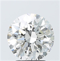 Lab Grown Diamond 3.02 Carats, Round with Excellent Cut, F Color, VVS2 Clarity and Certified by IGI