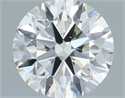 Diamante Natural 0.40 quilates, Redondo , Color J, claridad VS2 y certificado IGI
