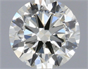 Diamante Natural 0.40 quilates, Redondo , Color J, claridad VS2 y certificado IGI