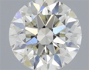 Picture of Natural Diamond 0.50 Carats, Round with Excellent Cut, I Color, SI1 Clarity and Certified by IGI