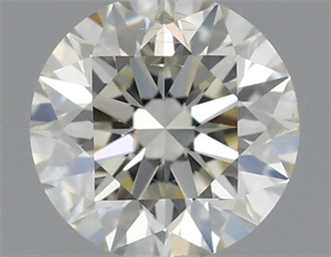 Foto Diamante Natural 0.46 quilates, Redondo , Color K, claridad SI1 y certificado IGI de