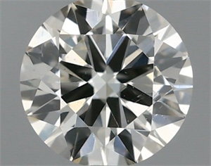 Foto Diamante Natural 0.40 quilates, Redondo , Color J, claridad VS2 y certificado IGI de