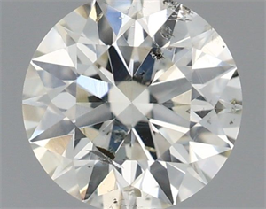 Foto Diamante Natural 0.40 quilates, Redondo , Color J, claridad SI2 y certificado IGI de