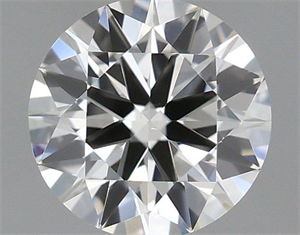 Foto Diamante Natural 0.40 quilates, Redondo , Color H, claridad VS2 y certificado IGI de