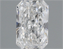 Natural Diamond 0.40 Carats, Radiant with  Cut, E Color, VS2 Clarity and Certified by GIA