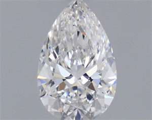 Picture of Natural Diamond 0.54 Carats, Pear with  Cut, F Color, VS2 Clarity and Certified by GIA