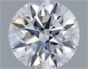 Diamante Natural 0.51 quilates, Redondo , Color D, claridad IF y certificado GIA