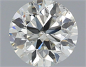 Diamante Natural 1.00 quilates, Redondo , Color I, claridad SI1 y certificado IGI