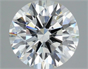 Natural Diamond 3.01 Carats, Round with Excellent Cut, I Color, VS2 Clarity and Certified by IGI