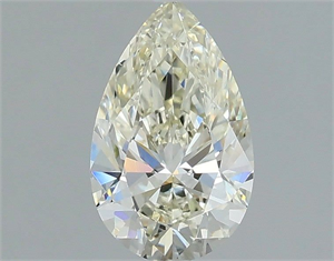 Picture of Natural Diamond 1.05 Carats, Pear with  Cut, J Color, IF Clarity and Certified by IGI