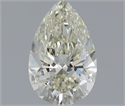 Natural Diamond 1.10 Carats, Pear with  Cut, I Color, VVS1 Clarity and Certified by IGI