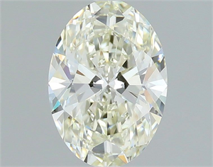 Picture of Natural Diamond 1.02 Carats, Oval with  Cut, I Color, VS1 Clarity and Certified by IGI