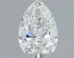 Picture of Natural Diamond 1.00 Carats, Pear with  Cut, E Color, SI1 Clarity and Certified by IGI