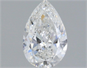Natural Diamond 1.00 Carats, Pear with  Cut, F Color, SI2 Clarity and Certified by IGI