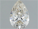 Natural Diamond 1.03 Carats, Pear with  Cut, I Color, IF Clarity and Certified by IGI