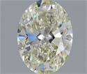 Natural Diamond 1.21 Carats, Oval with  Cut, I Color, VS2 Clarity and Certified by IGI