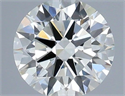 Diamante Natural 0.58 quilates, Redondo , Color H, claridad VS1 y certificado IGI