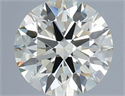 Diamante Natural 0.62 quilates, Redondo , Color J, claridad VVS2 y certificado IGI