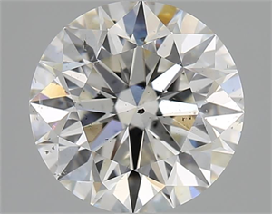 Picture of Natural Diamond 2.20 Carats, Round with Excellent Cut, H Color, SI1 Clarity and Certified by GIA