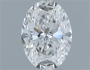 Picture of Natural Diamond 0.40 Carats, Oval with  Cut, F Color, VVS2 Clarity and Certified by GIA