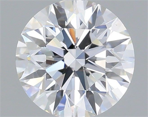 Picture of Natural Diamond 0.90 Carats, Round with Very Good Cut, F Color, VS2 Clarity and Certified by GIA