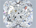 Diamante Natural 1.00 quilates, Del cojín , Color H, claridad VVS1 y certificado GIA