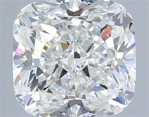 Foto Diamante Natural 1.00 quilates, Del cojín , Color H, claridad VVS1 y certificado GIA de