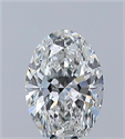 Diamante Natural 0.70 quilates, Ovalado , Color F, claridad VVS2 y certificado GIA