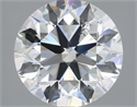 Natural Diamond 2.02 Carats, Round with Excellent Cut, G Color, SI2 Clarity and Certified by GIA