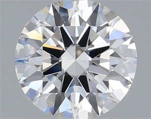 Picture of Natural Diamond 0.50 Carats, Round with Excellent Cut, E Color, VS2 Clarity and Certified by GIA