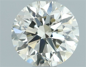 Picture of Natural Diamond 0.56 Carats, Round with Excellent Cut, K Color, VS1 Clarity and Certified by IGI