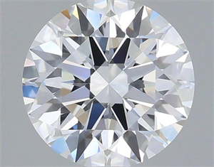 Picture of Lab Grown Diamond 1.25 Carats, Round with Ideal Cut, D Color, VVS1 Clarity and Certified by IGI