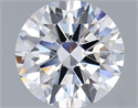Lab Grown Diamond 2.00 Carats, Round with Ideal Cut, E Color, VVS1 Clarity and Certified by IGI