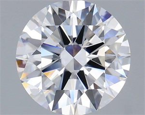 Picture of Lab Grown Diamond 2.00 Carats, Round with Ideal Cut, E Color, VVS1 Clarity and Certified by IGI