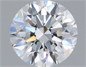 Lab Grown Diamond 2.00 Carats, Round with Ideal Cut, D Color, VVS1 Clarity and Certified by IGI