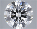 Lab Grown Diamond 6.05 Carats, Round with Excellent Cut, F Color, VVS1 Clarity and Certified by IGI