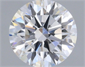 Del inventario de diamantes de laboratorio, 0.85 quilates, Redondo , Color D, claridad VVS2 y certificado IGI
