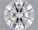 Lab Grown Diamond 1.50 Carats, Round with Excellent Cut, D Color, VS1 Clarity and Certified by IGI