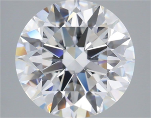 Picture of Lab Grown Diamond 4.06 Carats, Round with Ideal Cut, D Color, VVS1 Clarity and Certified by IGI