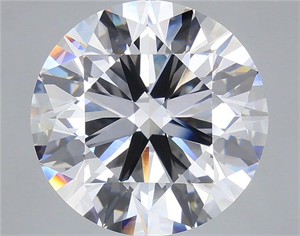 Picture of Lab Grown Diamond 10.72 Carats, Round with Ideal Cut, E Color, VS2 Clarity and Certified by IGI