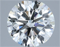 Natural Diamond 1.70 Carats, Round with Excellent Cut, H Color, VVS2 Clarity and Certified by IGI