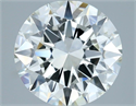 Natural Diamond 3.00 Carats, Round with Excellent Cut, I Color, VVS2 Clarity and Certified by GIA
