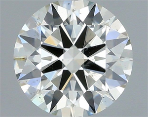 Foto Diamante Natural 0.50 quilates, Redondo , Color J, claridad SI2 y certificado IGI de